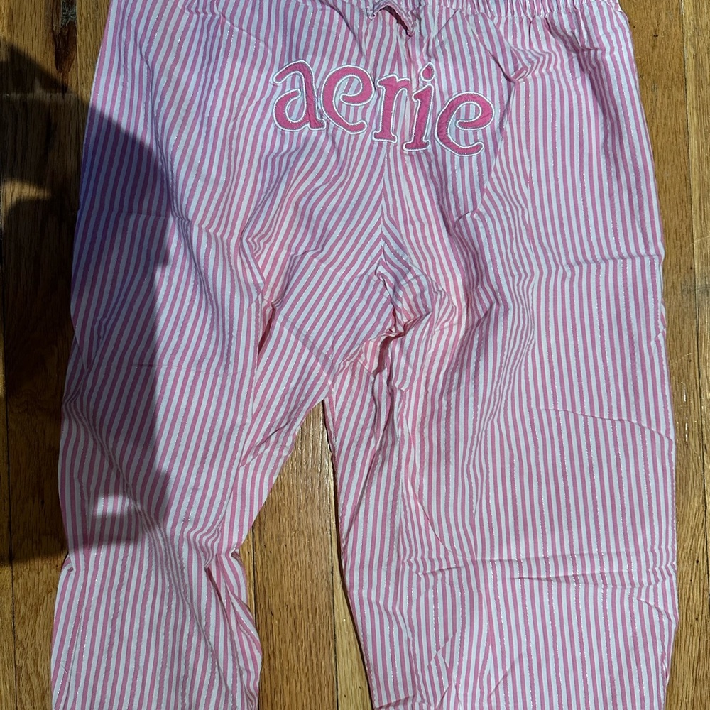 Aerie Striped Pink Pajamas - Picture 4 of 5
